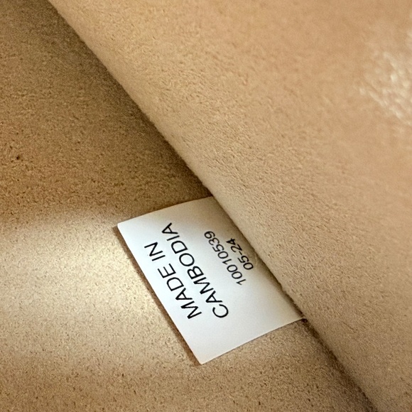 New Tory Burch T Monogram Flap Leather Shoulder Crossbody Bag In Fresh Clay - Picture 16 of 16